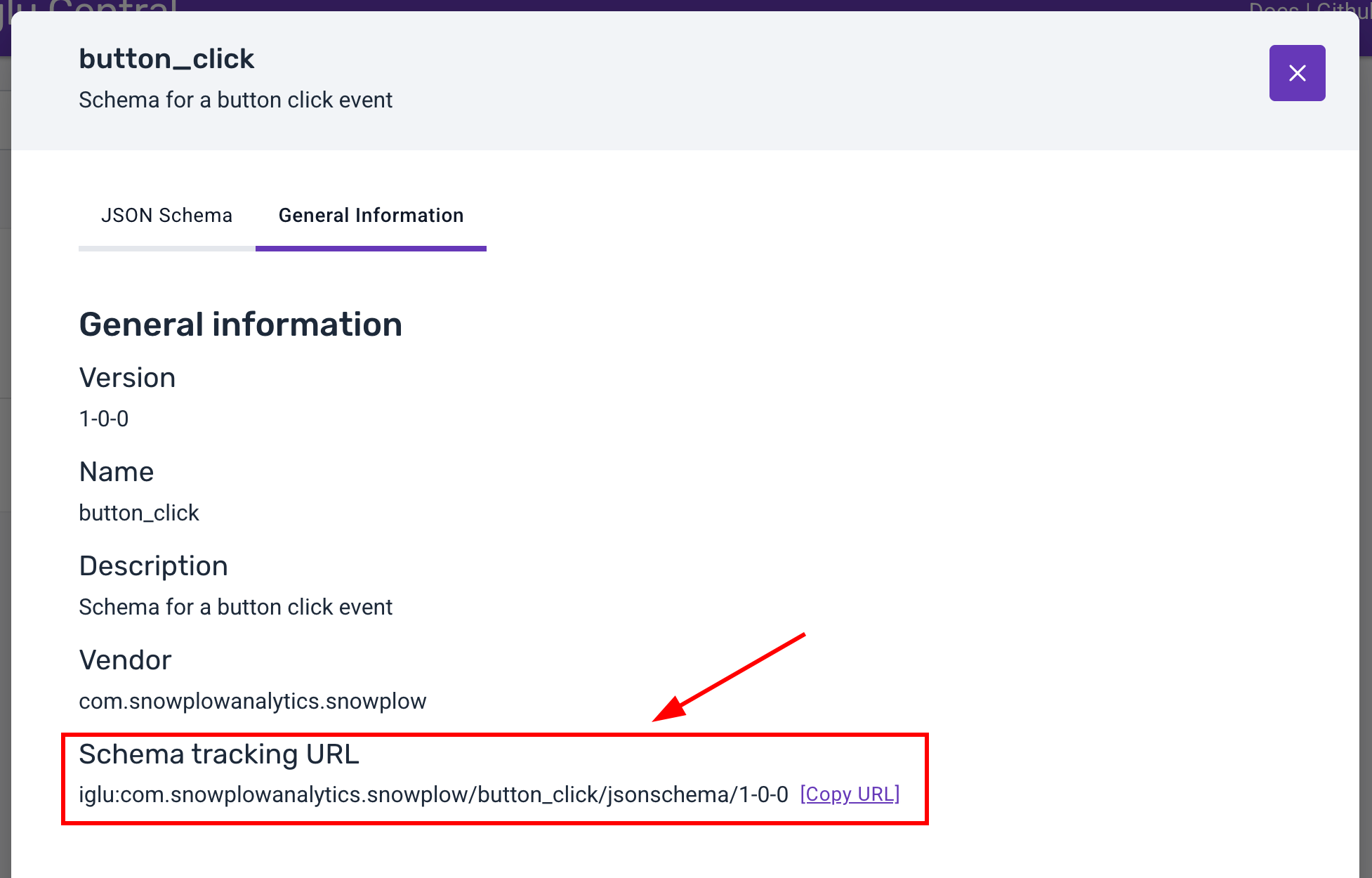 iglu central tracking url